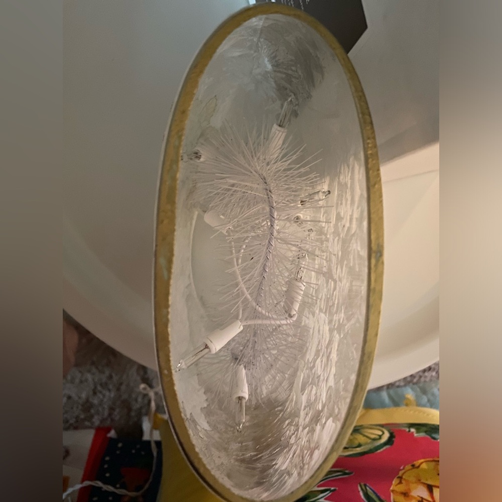 New! Pier 1 pumpkin lamp fall decor - Picture 3 of 5